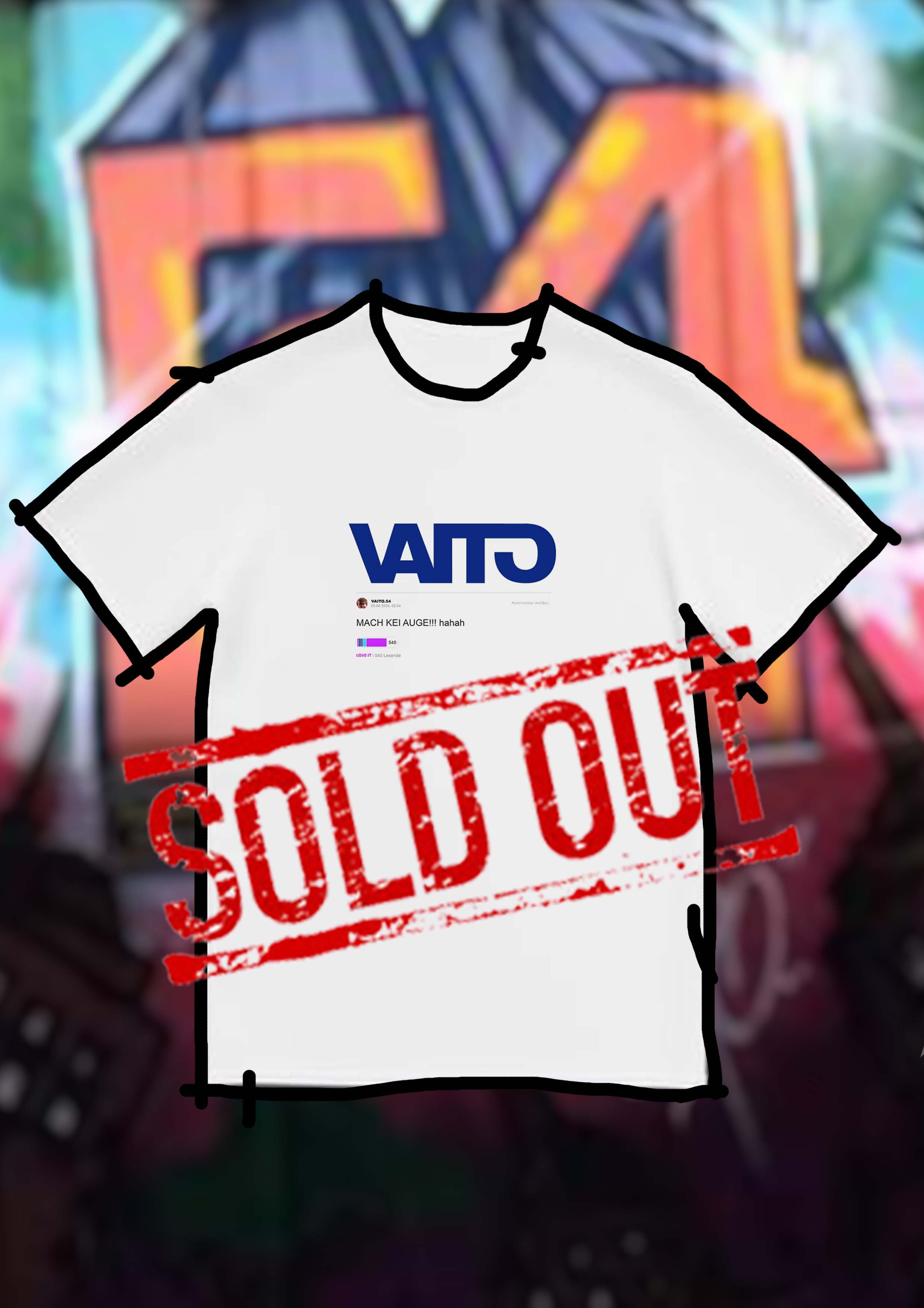 Limited VAITO "54" Shirt