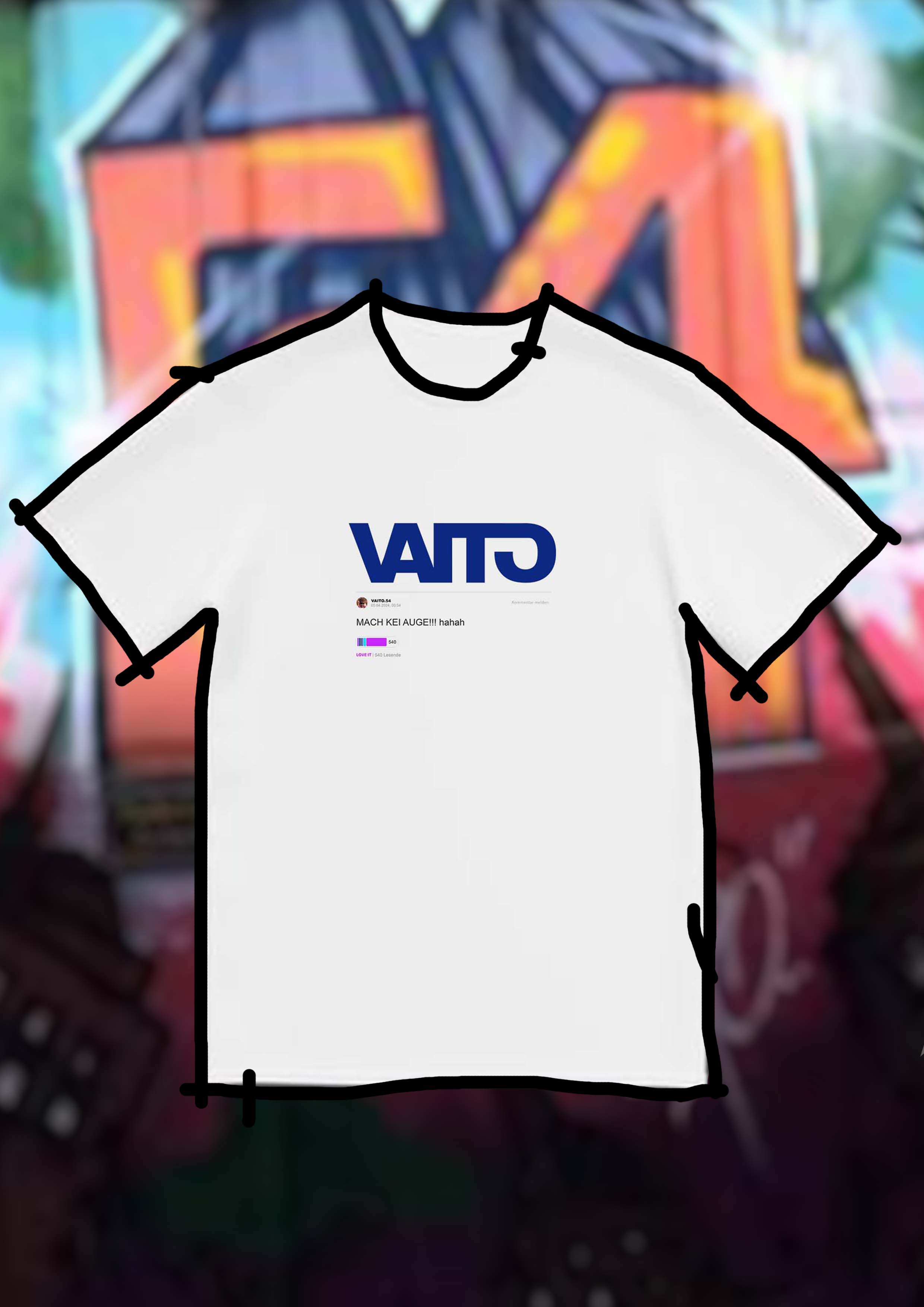 Limited VAITO "54" Shirt